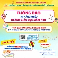 THI NĂNG KHIẾU MẦM NON 2026 – ĐỢT 4 CHÍNH THỨC NHẬN HỒ SƠ TỪ 14/06 ĐẾN 30/06/2026