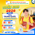 TUYỂN SINH NGÀNH TIẾNG TRUNG QUỐC 2026 – TRANG BỊ NGOẠI NGỮ, ĐÓN ĐẦU CƠ HỘI NGHỀ NGHIỆP QUỐC TẾ