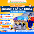 TUYỂN SINH NGÀNH Y SỸ ĐA KHOA HỆ CAO ĐẲNG CHÍNH QUY NĂM 2026 – KIẾN TẠO TƯƠNG LAI TRONG LĨNH VỰC Y TẾ