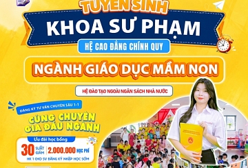ĐĂNG KÝ TƯ VẤN CHUYÊN SÂU 1-1 CÙNG CHUYÊN GIA KHOA SƯ PHẠM – KHỞI ĐẦU ĐÚNG HƯỚNG CHO HÀNH TRÌNH TRỞ THÀNH GIÁO VIÊN MẦM NON