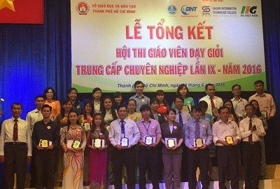 Lễ tổng kết Hội thi Giáo viên dạy giỏi TCCN TP. HCM lần IX – năm 2016