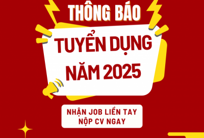 THÔNG BÁO TUYỂN DỤNG NHÂN SỰ