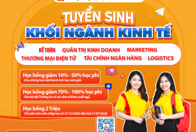 KHOA KINH TẾ – ĐÀO TẠO ĐA NGÀNH, ĐỊNH HƯỚNG NGHỀ NGHIỆP THEO XU HƯỚNG THỊ TRƯỜNG