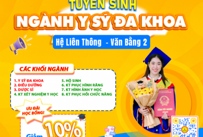 TUYỂN SINH Y SỸ ĐIỀU DƯỠNG ĐA KHOA 2026