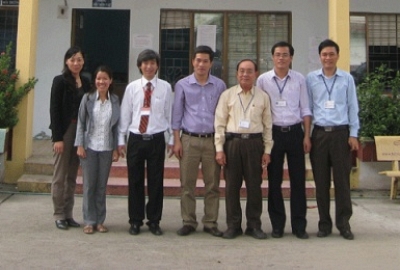 Đoàn công tác của Tổng Cục dạy nghề đến thăm và làm việc tại trường