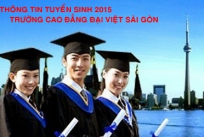 Thông báo về việc tuyển thẳng, xét tuyển, ưu tiên xét tuyển vào trường Cao đẳng Đại Việt Sài Gòn