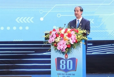 TOÀN VĂN: DIỄN VĂN CỦA BỘ TRƯỞNG BỘ GDĐT TẠI LỄ KỶ NIỆM 80 NĂM TRUYỀN THỐNG NGÀNH GIÁO DỤC VÀ KHAI GIẢNG NĂM HỌC 2025-2026
