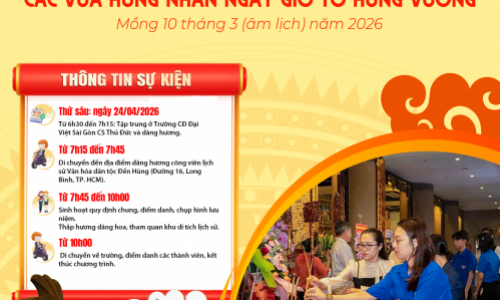 THÔNG BÁO TỔ CHỨC LỄ DÂNG HƯƠNG TƯỞNG NIỆM CÁC VUA HÙNG NHÂN NGÀY GIỖ TỔ HÙNG VƯƠNG