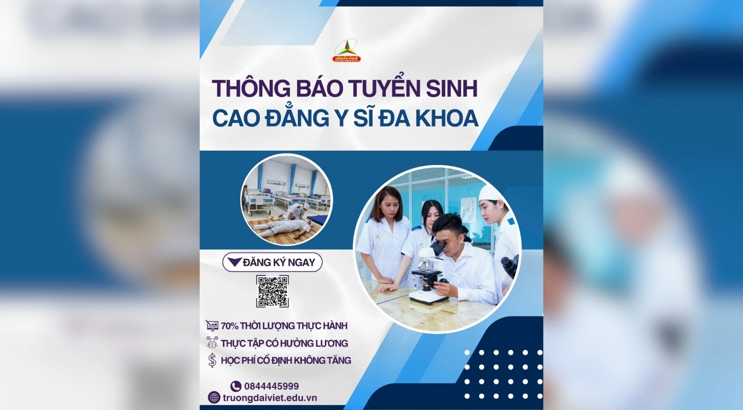 Y Sĩ Đa Khoa – Ngành Học Đầy Triển Vọng Với Cơ Hội Việc Làm Cao Trong Lĩnh Vực Y Tế | Trường Trung Cấp Đại Việt Tp. Hồ Chí Minh