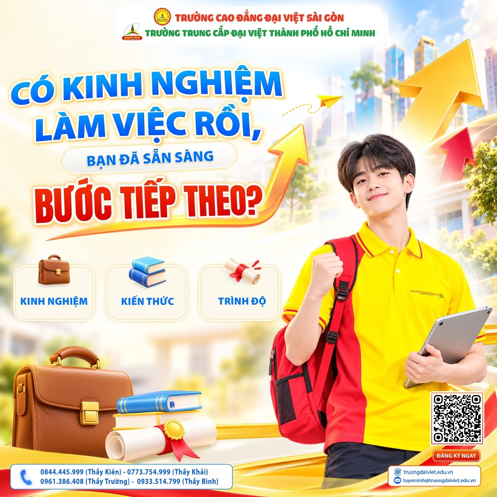 CÓ KINH NGHIỆM LÀM VIỆC RỒI, NHƯNG BẠN ĐÃ CÓ ĐỦ ĐIỀU KIỆN CHO BƯỚC TIẾP THEO?