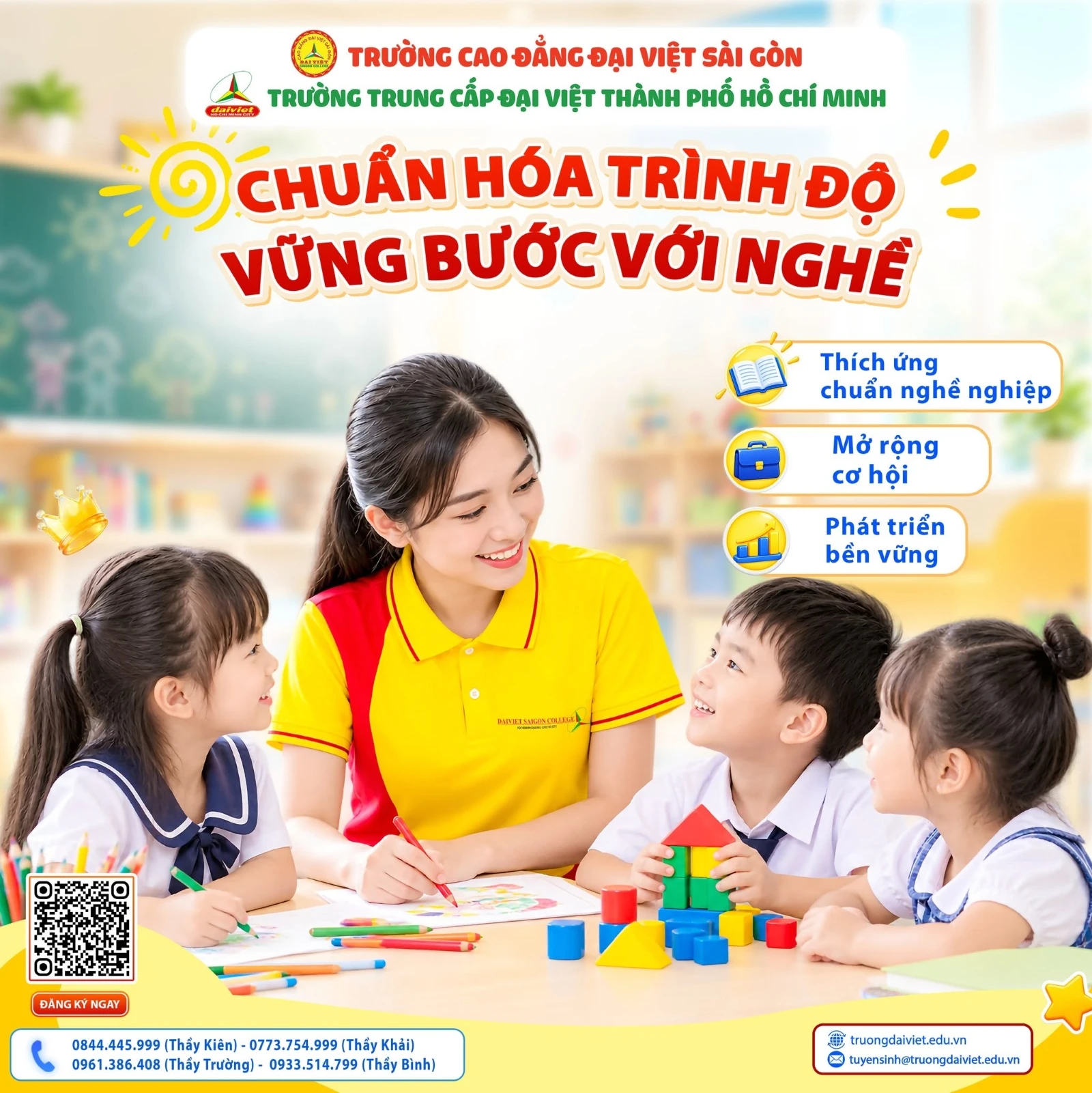 NGHỀ GIÁO DỤC MẦM NON VÀ BÀI TOÁN CHUẨN HÓA TRÌNH ĐỘ: LỰA CHỌN NÀO CHO GIÁO VIÊN TRONG GIAI ĐOẠN MỚI?