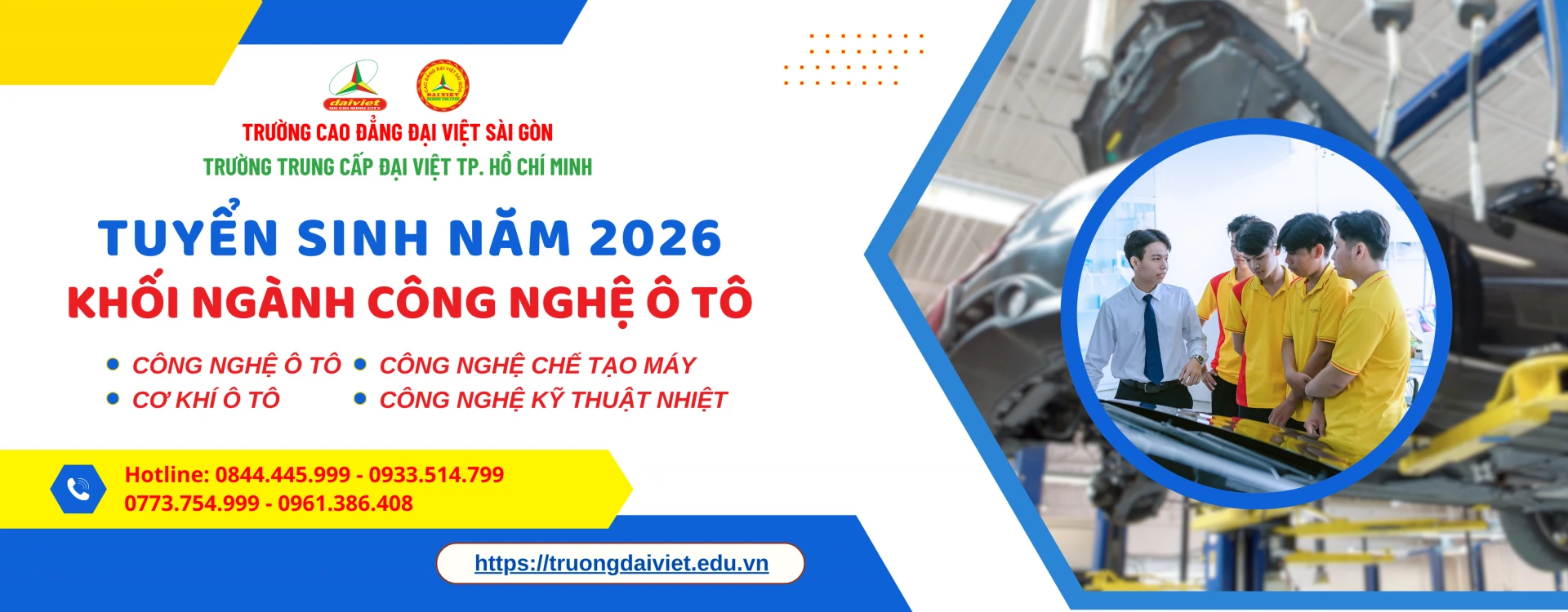 Cơ hội nghề nghiệp sinh viên Khoa Công nghệ ô tô