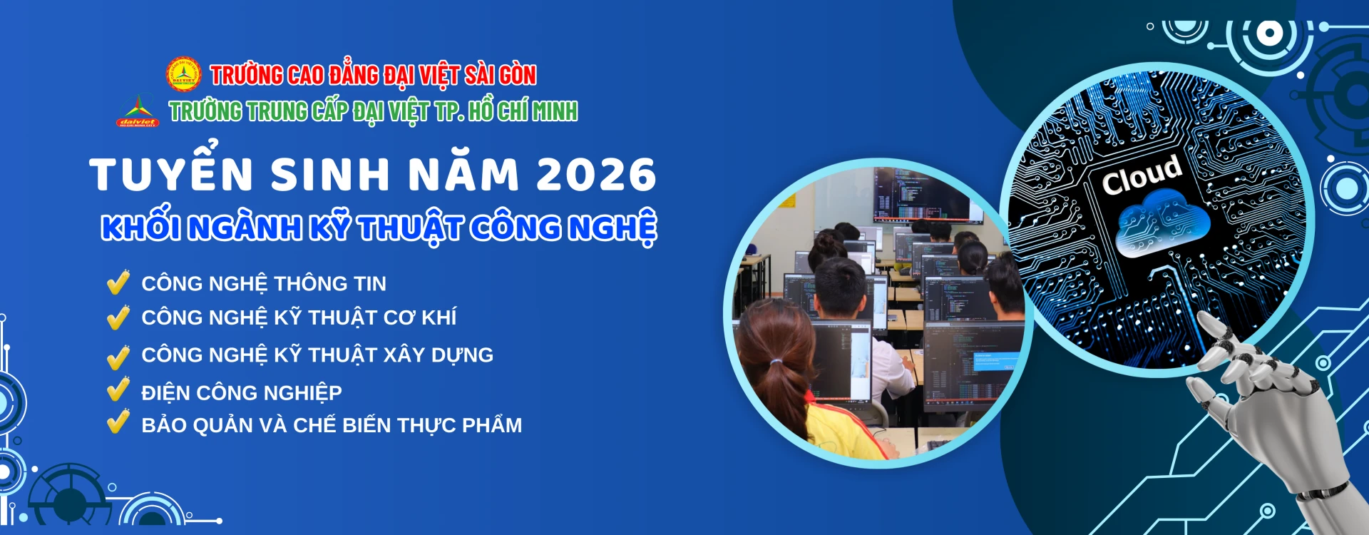 Cơ hội nghề nghiệp sinh viên Khoa kỹ thuật công nghệ