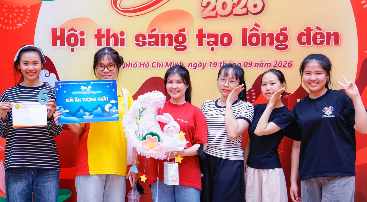 Chúc mừng các team xuất sắc tại Hội thi Lồng đèn Trung thu 2026 | Trường Trung Cấp Đại Việt Tp. Hồ Chí Minh