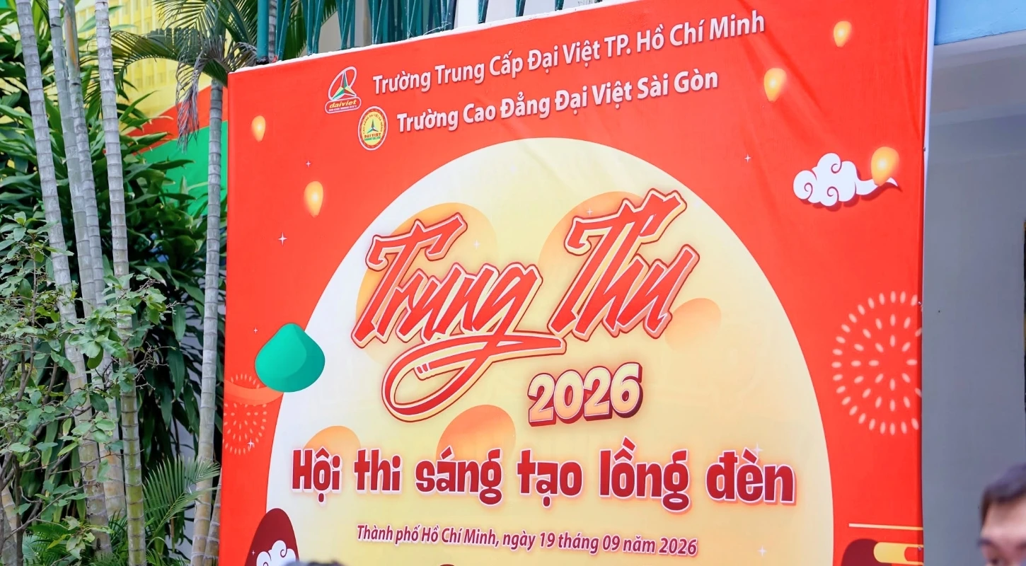 NHỮNG KHOẢNH KHẮC ĐẦU TIÊN CỦA HỘI THI LỒNG ĐÈN TRUNG THU 2026! | Trường Trung Cấp Đại Việt Tp. Hồ Chí Minh