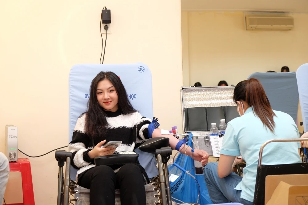 Chủ Nhật Đỏ 2024 tại Trường CĐ Đại Việt Sài Gòn | Hiến máu cứu người