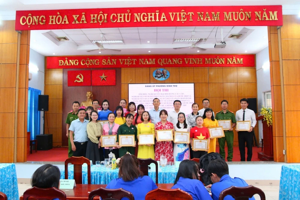 Trường Trung cấp Đại Việt TP.HCM đạt giải Khuyến khích Hội thi tìm hiểu Nghị quyết Đại hội Đảng 2024