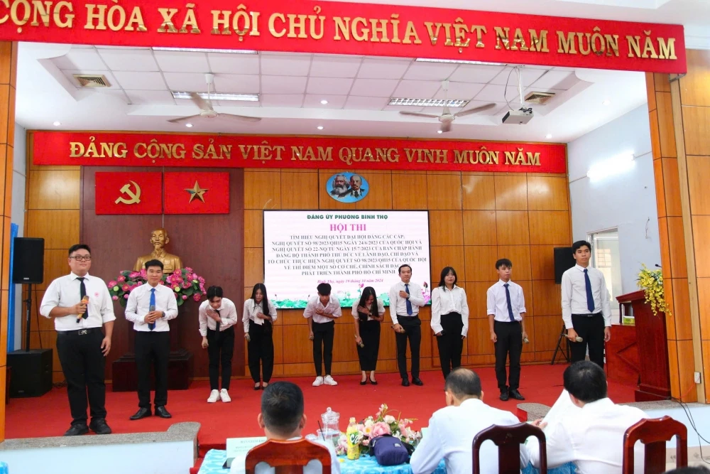 Trường Trung cấp Đại Việt TP.HCM đạt giải Khuyến khích Hội thi tìm hiểu Nghị quyết Đại hội Đảng 2024